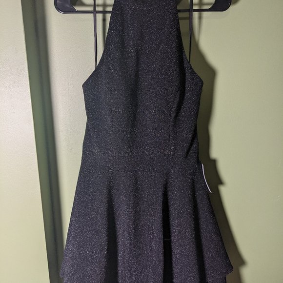 Black Formal Sparkly Nordstroms Dress Size 12 - Picture 1 of 6